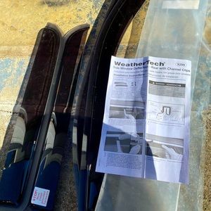 WeatherTech Side window deflectors